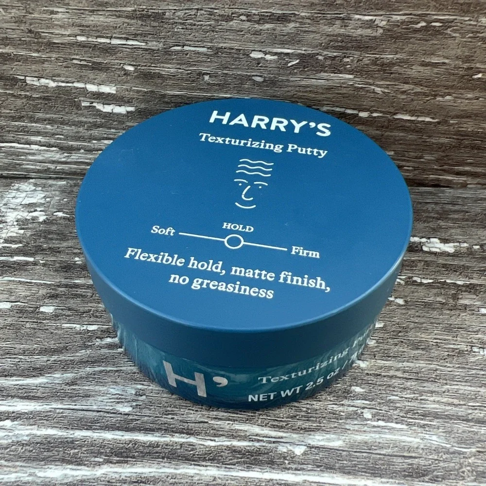 Harry's Texturizing Hair Putty 2.5oz Flexible Hold Matte Finish Not Greasy New‎